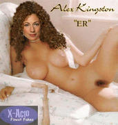 Kingston nude alex Alex Kingston